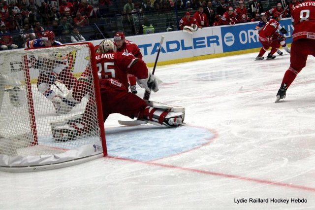 Photo hockey match Belarus - Russia le 09/05/2015