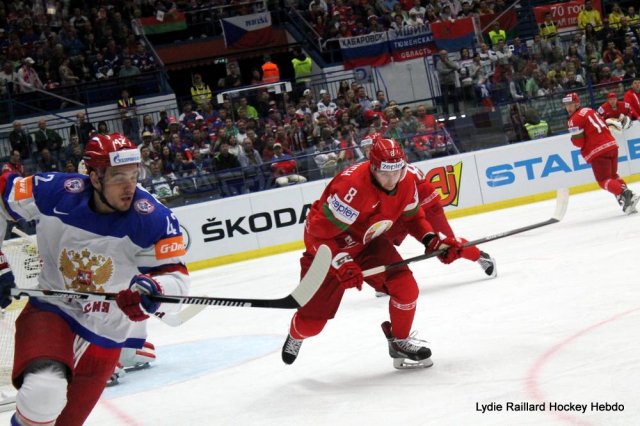 Photo hockey match Belarus - Russia le 09/05/2015