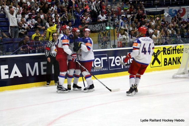 Photo hockey match Belarus - Russia le 09/05/2015