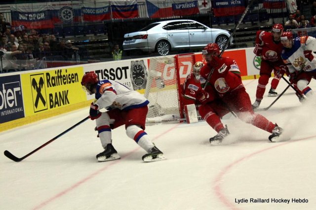 Photo hockey match Belarus - Russia le 09/05/2015