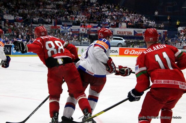 Photo hockey match Belarus - Russia le 09/05/2015