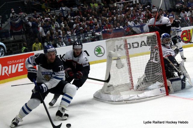 Photo hockey match Finland - Slovakia le 09/05/2015
