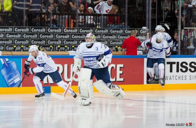 Photo hockey match France - Canada le 09/05/2015
