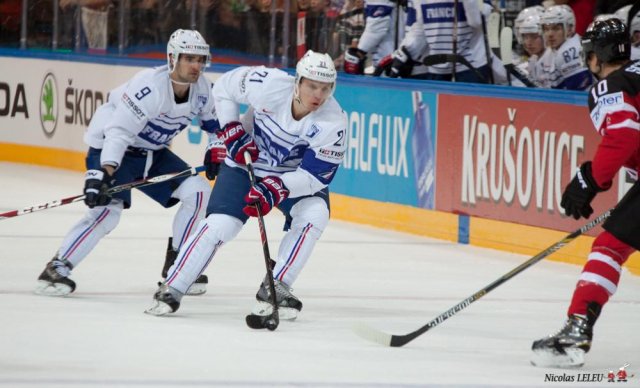 Photo hockey match France - Canada le 09/05/2015