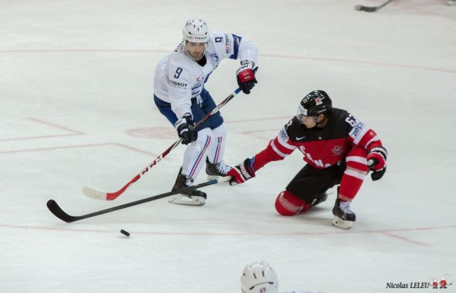 Photo hockey match France - Canada le 09/05/2015