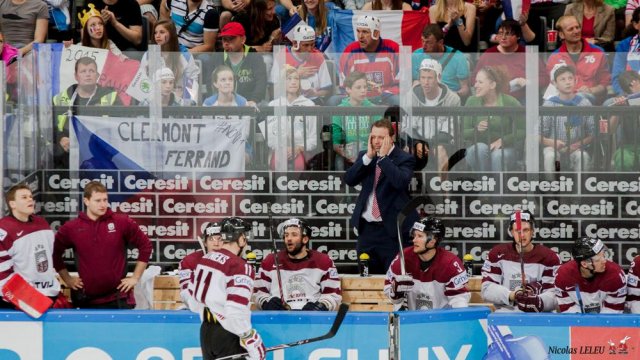 Photo hockey match Lettonie - France le 12/05/2015