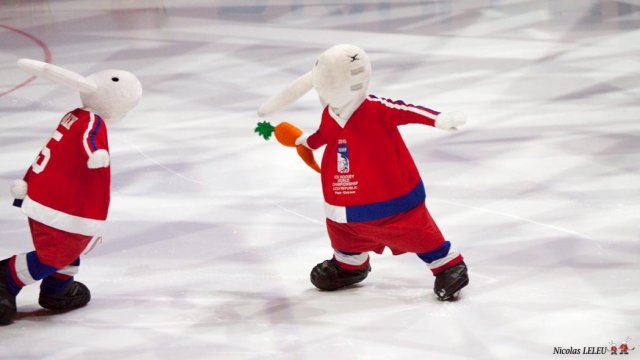 Photo hockey match Canada - Russia le 17/05/2015