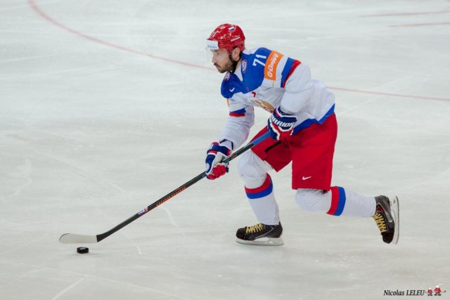 Photo hockey match Canada - Russia le 17/05/2015