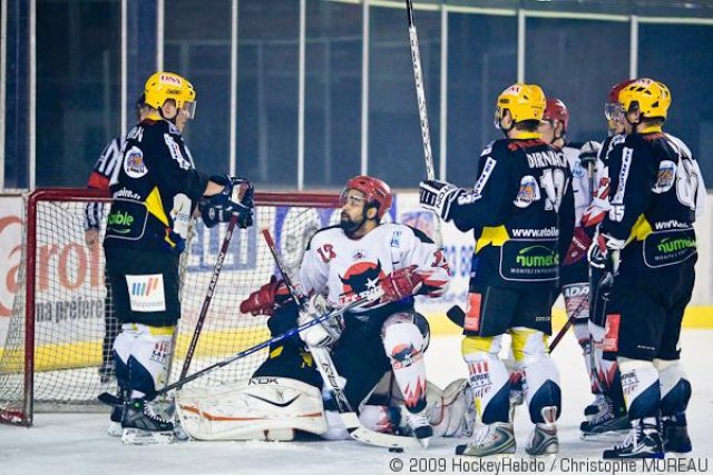 Photo hockey match Strasbourg  - Neuilly/Marne le 10/01/2009
