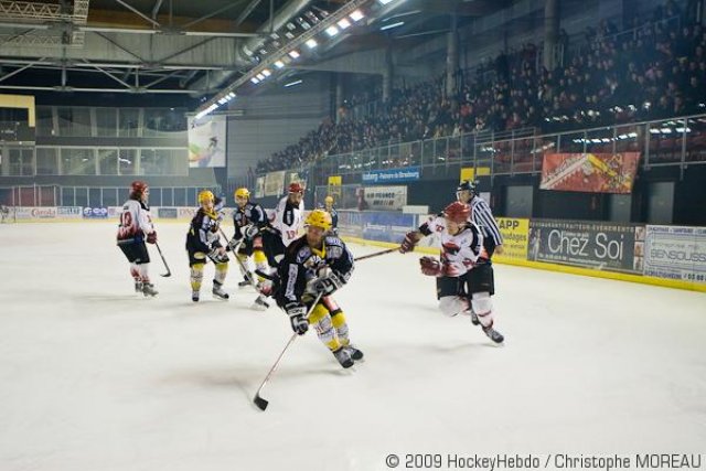 Photo hockey match Strasbourg  - Neuilly/Marne le 10/01/2009
