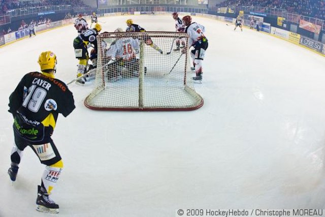 Photo hockey match Strasbourg  - Neuilly/Marne le 10/01/2009