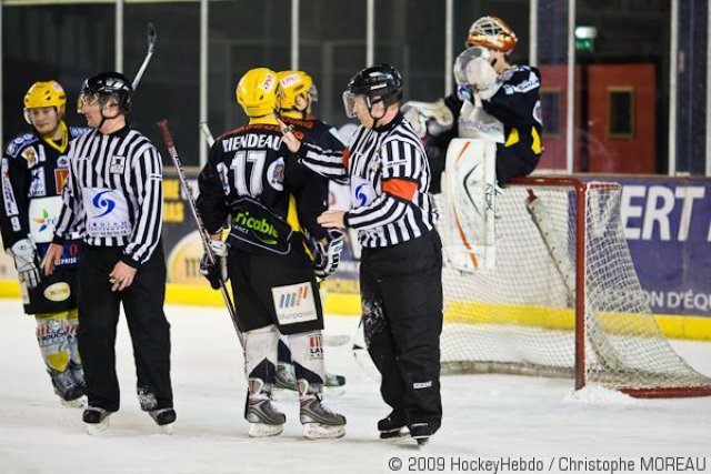Photo hockey match Strasbourg  - Neuilly/Marne le 10/01/2009