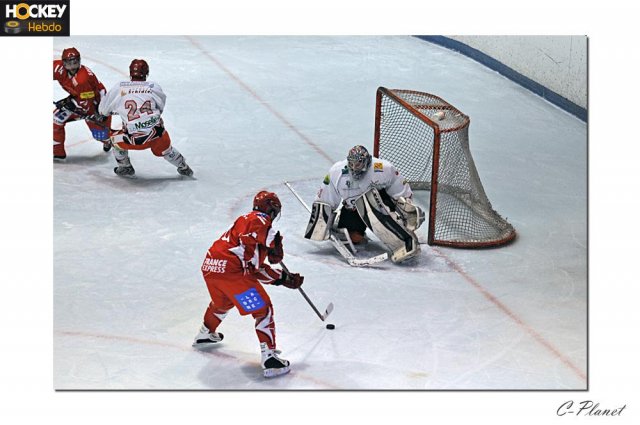 Photo hockey match Valence - Amnéville le 10/01/2009