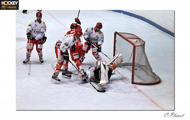 Photo hockey match Valence - Amnéville le 10/01/2009