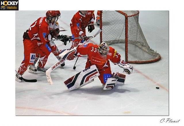 Photo hockey match Valence - Amnéville le 10/01/2009
