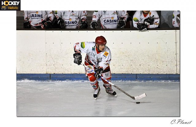 Photo hockey match Valence - Amnéville le 10/01/2009