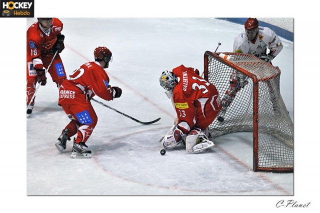 Photo hockey match Valence - Amnéville le 10/01/2009