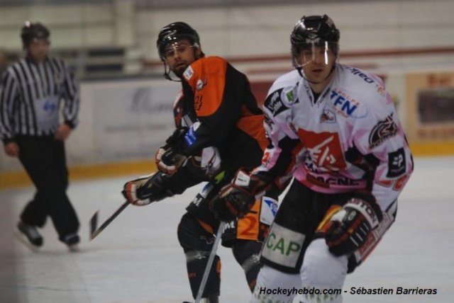 Photo hockey match Tours  - Amiens  le 13/01/2009