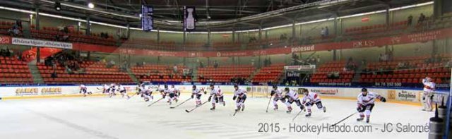 Photo hockey match Grenoble  - Briançon  le 08/09/2015