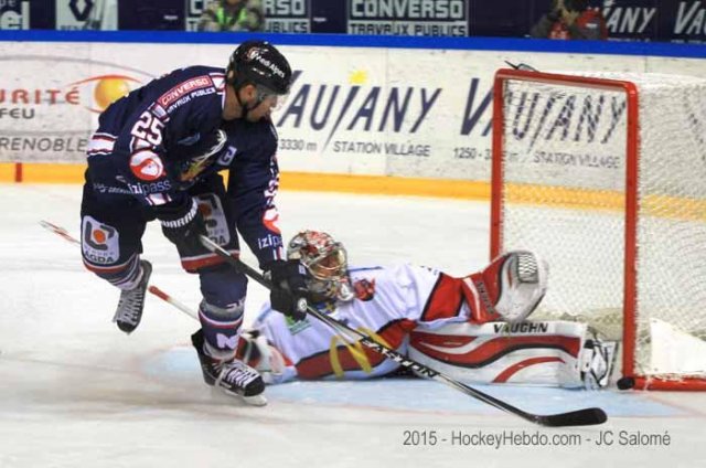 Photo hockey match Grenoble  - Briançon  le 08/09/2015