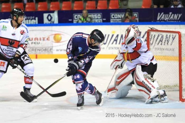 Photo hockey match Grenoble  - Briançon  le 08/09/2015