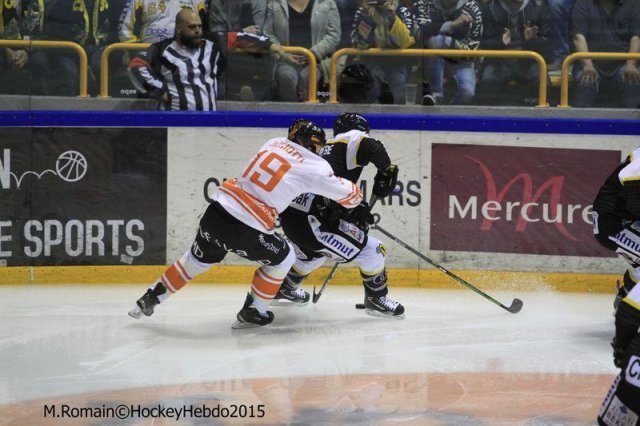 Photo hockey match Rouen - Epinal  le 08/09/2015
