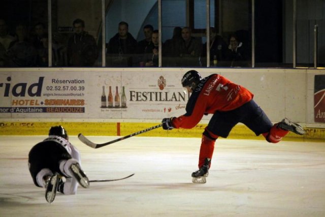 Photo hockey match Angers  - Brest  le 08/09/2015