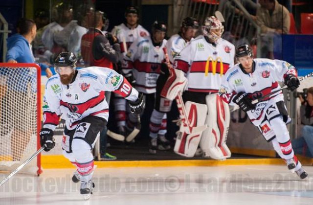 Photo hockey match Grenoble  - Briançon  le 08/09/2015