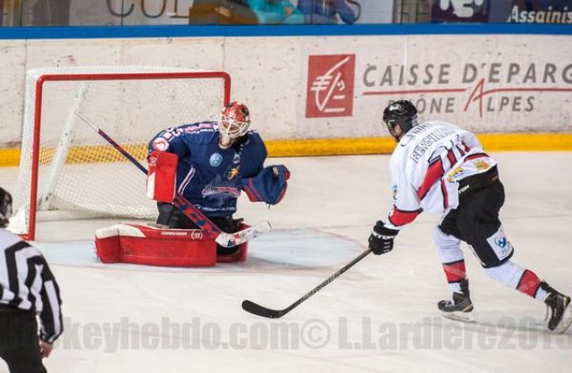 Photo hockey match Grenoble  - Briançon  le 08/09/2015