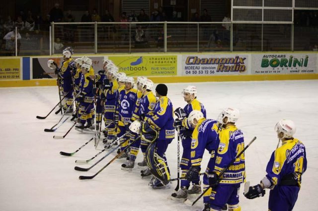 Photo hockey match Chamonix  - Villard-de-Lans le 13/01/2009