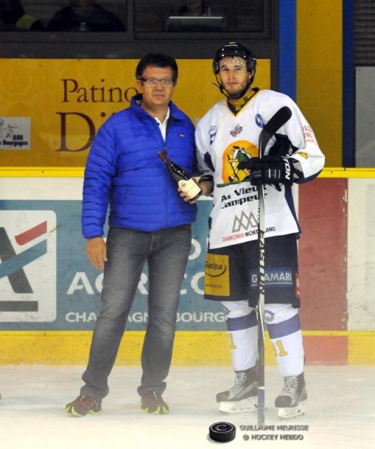 Photo hockey match Dijon  - Chamonix  le 12/09/2015