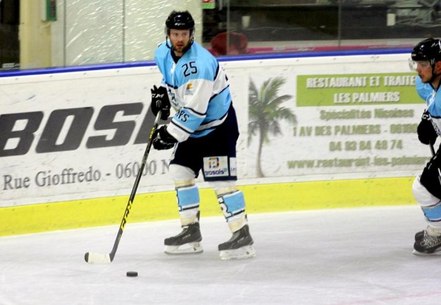 Photo hockey match Nice - Tours  le 12/09/2015