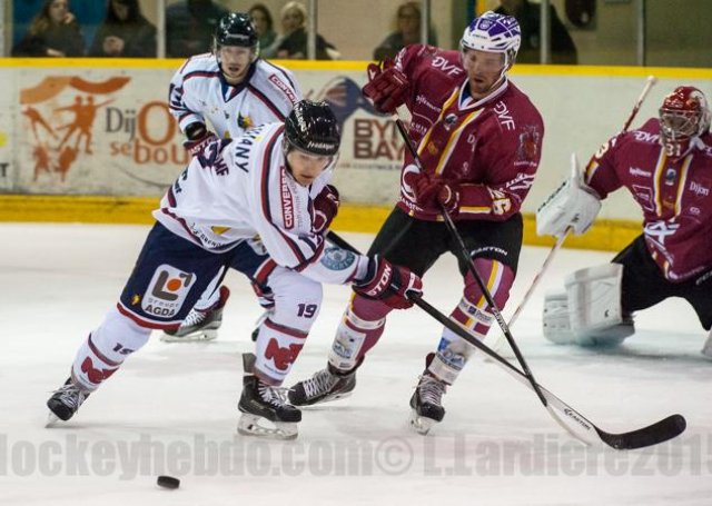 Photo hockey match Dijon  - Grenoble  le 26/09/2015