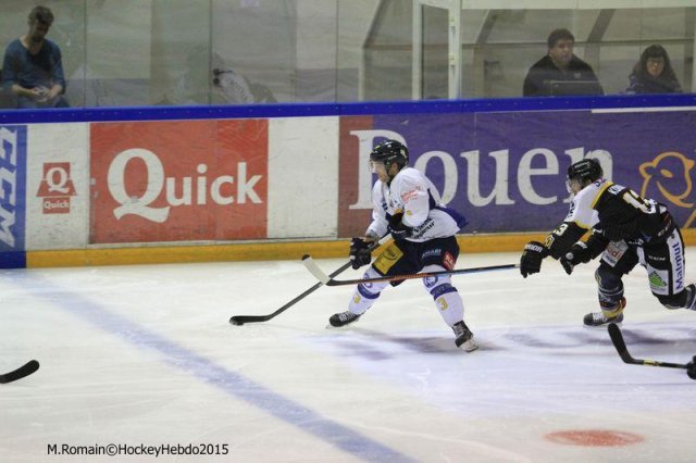 Photo hockey match Rouen - Chamonix  le 26/09/2015