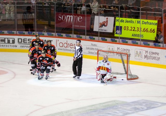 Photo hockey match Amiens  - Briançon  le 25/09/2015