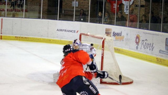 Photo hockey match Angers  - Caen  le 29/09/2015
