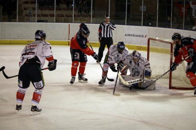 Photo hockey match Angers  - Caen  le 29/09/2015