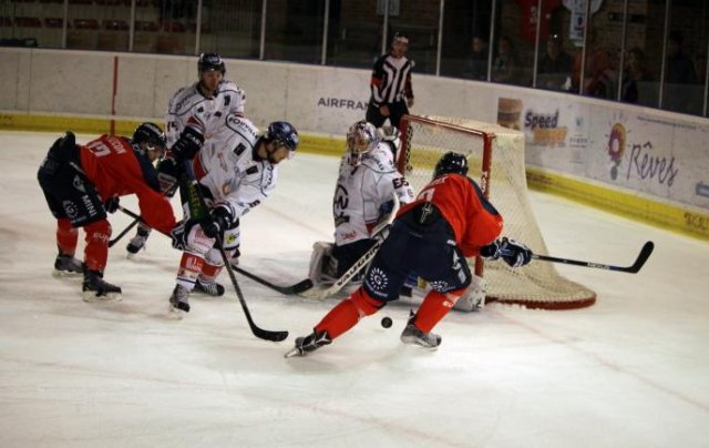 Photo hockey match Angers  - Caen  le 29/09/2015