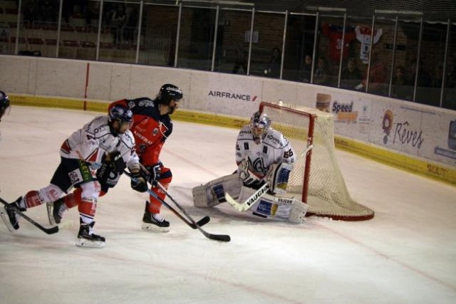 Photo hockey match Angers  - Caen  le 29/09/2015