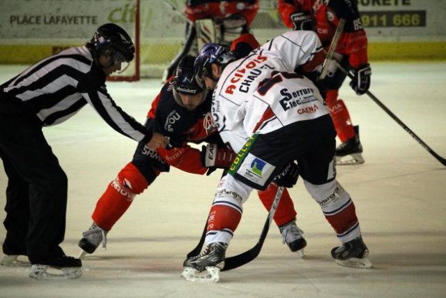 Photo hockey match Angers  - Caen  le 29/09/2015
