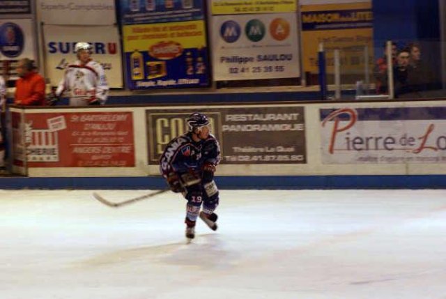 Photo hockey match Angers  - Briançon  le 13/01/2009
