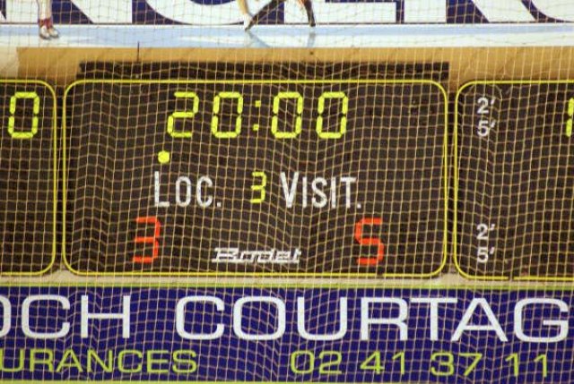 Photo hockey match Angers  - Briançon  le 13/01/2009
