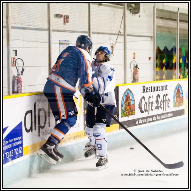 Photo hockey match Clermont-Ferrand - Paris (FV) le 03/10/2015