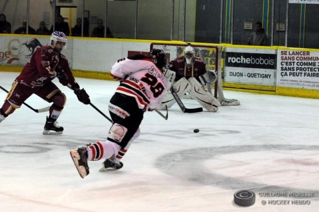 Photo hockey match Dijon  - Bordeaux le 10/10/2015