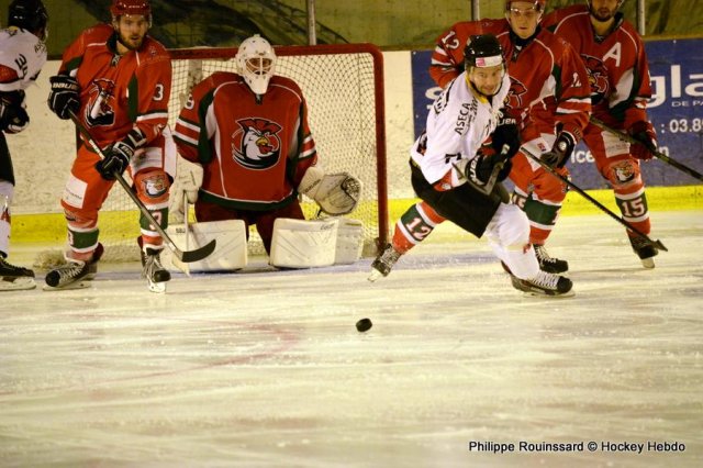 Photo hockey match Courbevoie  - Nice le 10/10/2015