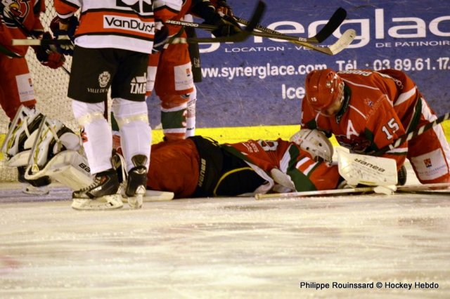 Photo hockey match Courbevoie  - Nice le 10/10/2015