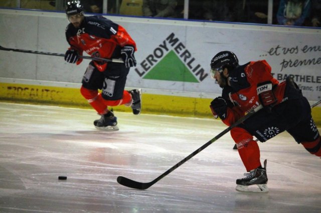 Photo hockey match Angers  - Grenoble  le 10/10/2015