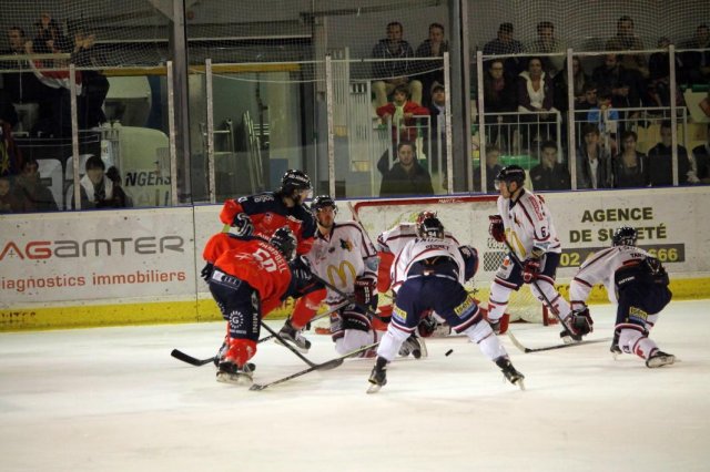 Photo hockey match Angers  - Grenoble  le 10/10/2015