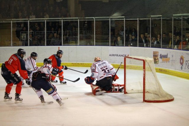 Photo hockey match Angers  - Grenoble  le 10/10/2015