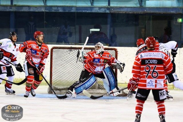 Photo hockey match Mont-Blanc - Briançon  le 13/10/2015
